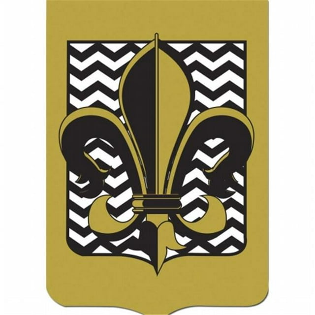 Jozie B 557 Drapeau Fleur de Lis avec Chevron Arrière, Grand