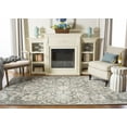 thumbnail image 3 of SAFAVIEH Bella Selna Floral Traditional Wool Area Rug, Grey/Multi, 8' x 10', 3 of 14