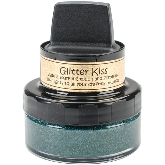 Cosmic Shimmer Glitter Kiss-Hunter Green