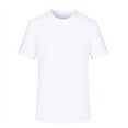 thumbnail image 2 of RongHuan Big and Tall Tshirts for Men Lightweight Quick Dry Crewneck Tops Loose Fit Sports T-Shirt Casual Summer Basic Tee, 2 of 7