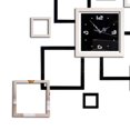 thumbnail image 4 of Espejo Reloj de pared Juego de pegatinas Autoadhesivo Rectangular Dormitorio Tienda Decoración de arte Calcomanías decorativas espejadas Póster tholdsy JJ18148-00, 4 of 6