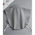 thumbnail image 2 of Municipal Fake Collar Shirt Detachable Collar Half Shirt Blouse Dickey Collar for Men Women, 2 of 3