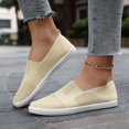thumbnail image 2 of YLYL Women's Sneakers Breathable Knit Soft Sole Slip on Comfortable Lightweight Casual Walking Shoes, 2 of 9