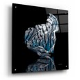 thumbnail image 2 of Epic Art 'Iceberg VI' by Francois Chartier, Acrylic Glass Wall Art, 24"x24", 2 of 8