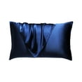 thumbnail image 2 of Dvumao Pillows for Bed Clearance, Pcs Emulation Silk Satin Pillowcase Comfortable Cover Pillowcase For Bed Hair Beauty Covers, Teens Gifts, 2 of 8