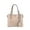 Beige, variant on MKF Collection IsoldeTote Bag, Vegan Leather Shoulder Bag Handbag Purse by Mia K