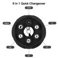 thumbnail image 2 of 2 Pack 6 In 1 Pressure Washer Nozzles,quick Changeover Washing Nozzle, 3000-4000psi (green And Blac, 2 of 5