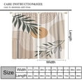 thumbnail image 3 of Boho Leaf Curtains, Bohemian Style Mid Century Palm Tropical Leaves Blackout Abstract Modern Minimalist Living Room Bedroom Dining Room 84x84 Inch, 3 of 6