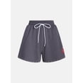 thumbnail image 5 of Rolling Stones Women's French Terry Studded Confetti Graphic Shorts, Sizes XXS-XXL, 5 of 5