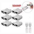 thumbnail image 2 of Conector de Batería de 50 A y 600 V para Terminal de Cable Anderson, Adaptador de Carga de Batería para Caravana y Motocicleta, Conector de Alimentación, 6 Piezas, 2 of 5