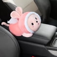 thumbnail image 4 of Porta pañuelos de peluche para coche, caja de pañuelos de dibujos animados, juguete de peluche, porta pañuelos de papel Conejo, 4 of 7