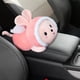 thumbnail image 4 of Porta pañuelos para coche, caja de pañuelos de dibujos animados, decoración, accesorios para automóviles, universal, suave Conejo, 4 of 7
