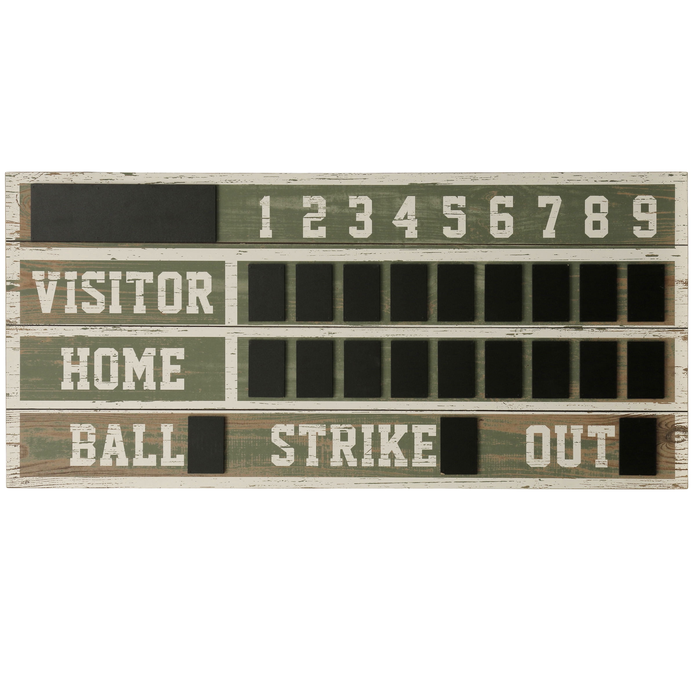 Wooden Scoreboard Wall Décor