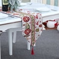 thumbnail image 2 of 2 manteles con temática navideña de invierno para mesa de Navidad para cenas familiares en casa, cocina, fiestas de Año Nuevo, 2 of 5