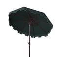thumbnail image 4 of SAFAVIEH Zimmerman 11' Market Crank Round Patio Umbrella, Dark Green, 4 of 6