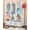 White, variant on Baby Closet Organizer for Nursery - Durable Baby Wardrobe Armoire for Closet - Customizable Dresser Shelves - Waterproof Shelf Clothes Organizer w/Wall Fixation (Light Blue)