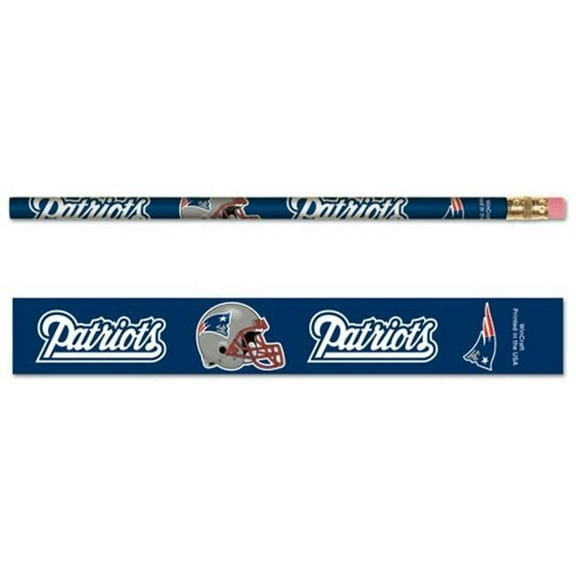 NFL Patriots Pencils 6 ct Pack