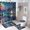 Ship-8, variant on Fantasy Ship Print Shower Curtain Set 4-Set Bathroom Decor Set Night Scene Moonlight Magical Includes U-Mat ,Toilet Cover Mat ,Floor Mat ,Shower Curtain with 12 Hooks,72inx72in