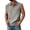 Light Gray, variant on Zimjoy Henley Tank Tops Mens Relaxed Fit Soft Cotton Linen Sleeveless Tank Polo Shirts Lightweight Breathable Collared Vests Light Gray L