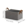 thumbnail image 2 of Fiudx Cesta de Almacenamiento Plegable de Tela con Estructura de Acero Resistente, Gran Capacidad para Ropa, Toallas y Juguetes, Asas de Transporte Fáciles de Transportar, Ideal para Organizar El Hog, 2 of 6