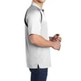 thumbnail image 3 of Mafoose Men's Dry Zone Colorblock Raglan Polo Shirt White/ Black X-Small, 3 of 5