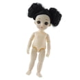 thumbnail image 3 of Muñeca BJD Muñeca Articulada con 16cm Princesa Mujer con Peluca Maquillaje de cabellero Juguetes de Bricolaje, Colección de Exhibición Yotijar BJD Doll Body, 3 of 5