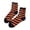 F1-Orange21690, variant on Puliio Halloween Fuzzy Crew Socks for Owmens Winter Warm Thick Pumpkin Ghost Print Cozy Home Sleep Socks