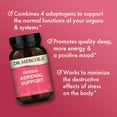 thumbnail image 4 of Dr. Mercola Herbal Adrenal Support, 30 Servings (60 Capsules), Dietary Supplement, and Stress Management, Non-GMO, 4 of 7