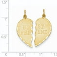 thumbnail image 2 of Beautiful 14k BEST FRIEND 2-piece Charm, 2 of 2