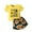 Yellow, variant on EnJoCho Toddler Baby Kids Girls Christmas Patchwork Pullover Tops Pants Hat Set Outfits Beautiful Yellow Sunflowers and Letters Print 2pc Set Children Cute Daily Wear Clothing