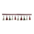 thumbnail image 1 of GUOOL Tassel Lace Trim 3.5'' Wide Polyester Fringe for Curtain DIY Home Decoration pink, 1 of 9