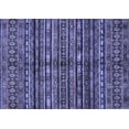 thumbnail image 1 of Ahgly Company Indoor Rectangle Abstract Blue Modern Area Rugs, 5' x 8', 1 of 4