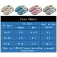 thumbnail image 5 of Deago Womens Mens House Slippers Rubber Sole Indoor Slipper Socks Lightweight Fleece Lined Slip-on Barefoot Slippers, 5 of 9