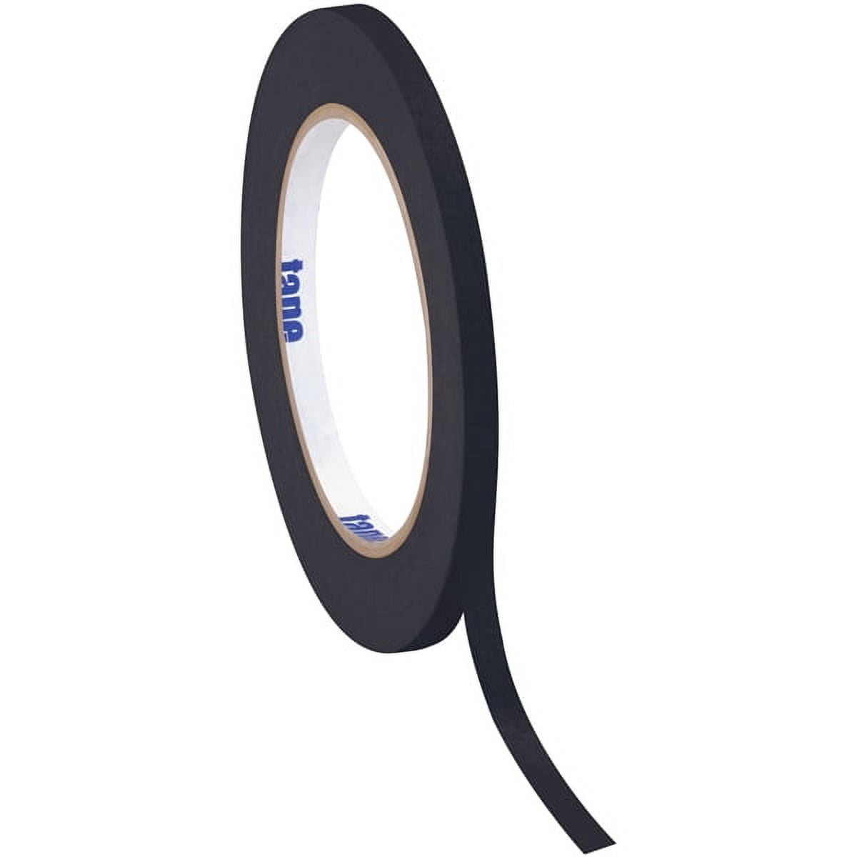 Tape Logic Masking Tape Black 1/2" x 60 Yard Roll (72 Roll/Case)