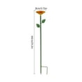 thumbnail image 2 of Drinking Station Metal Cup Suitable For Pollinators Feeders Feeders Courtyard Decoration Outdoor Colorful Flower Design Squirrel Proof Hummingbird Feeder Chicken Water Feeder Feeder Large Capacity, 2 of 2
