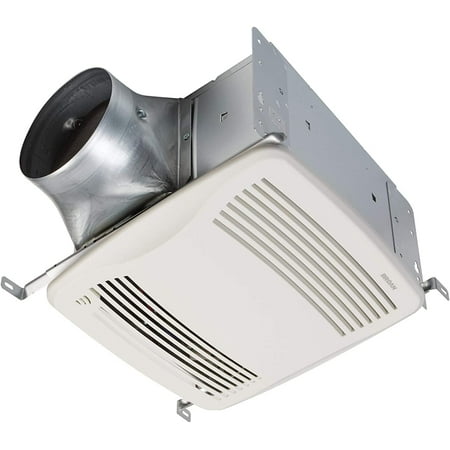 

FSXUOLIPI QTXE110S Ultra-Silent Ventilation Fan Exhaust Fan for Bathroom and Home ENERGY STAR Certified 0.7 Sones 110 CFM White 6 Round