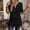 Black, variant on GZWYHT Cotton Linen Tops for Women V Neck Blouses Cotton Spring Tops Linen Tunic Tops for Women Blouse Tops Vintage Tunic Summer Tops Gauze Women's Tops Gauze Popover Tops Black L