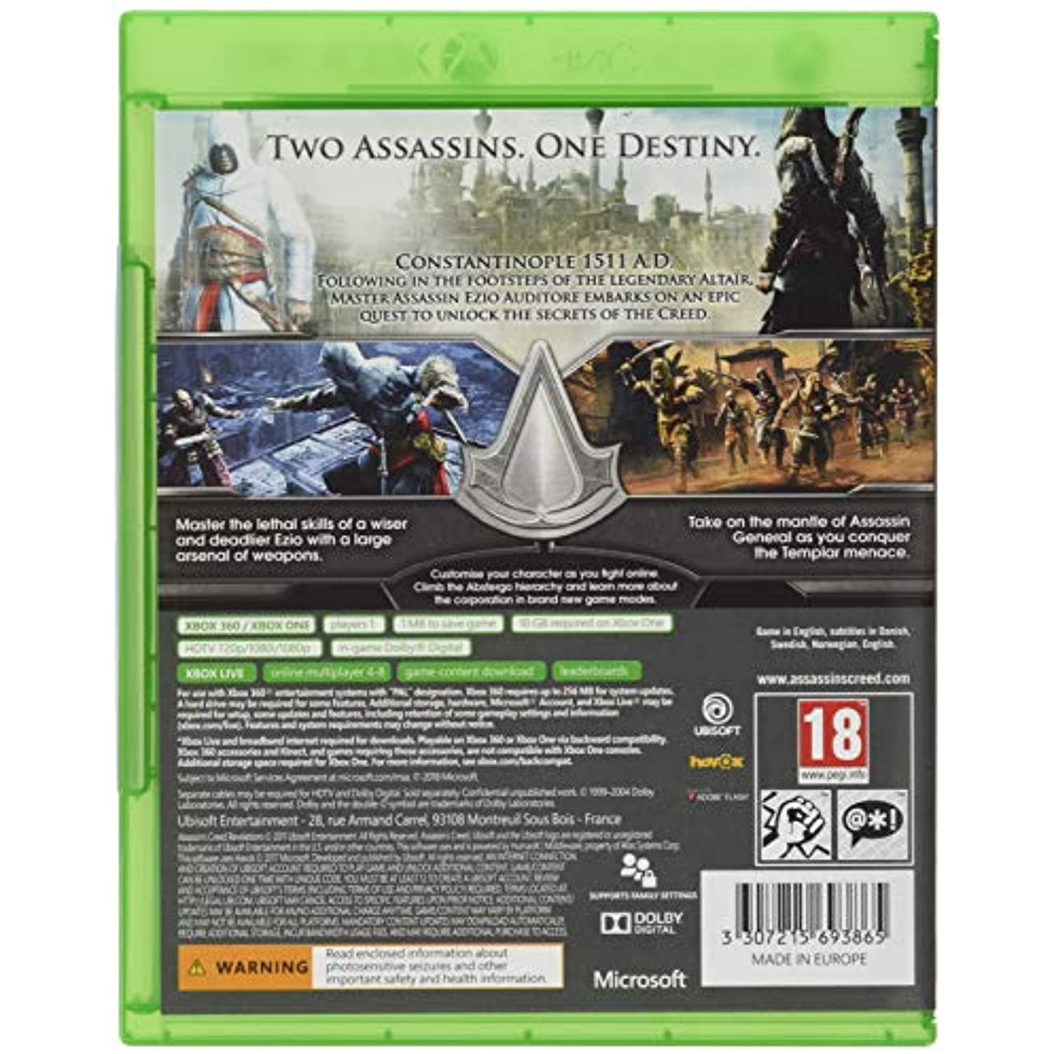 Assassin's Creed Revelations (Walmart Edition) (Xbox 360) – J2Games