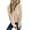 Beige, variant on Yangnuo Womens Trendy Warm Comfy Lapel Fleece Jackets Women'S Winter Casual Zipper Cardigan With Solid Color Long Sleeved Jacket