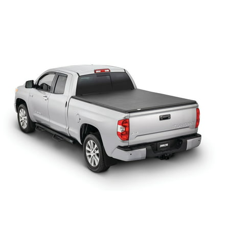Tonno Pro Hard Fold, Hard Folding Truck Bed Tonneau Cover | Hf-558 | Compatible with 2014-2021 Toyota Tundra (Includes Track Sys. Clamp Kit) 5' 7" Bed (66.7")