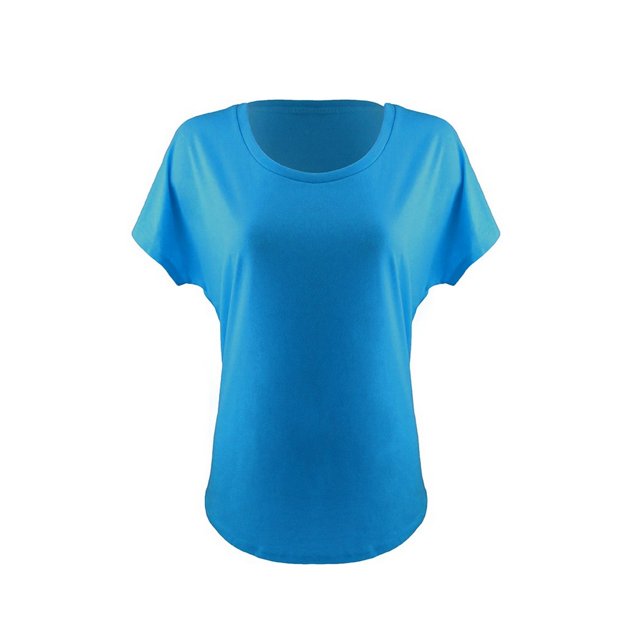 Next Level - Camiseta modelo Ideal Dolman para mujer señora (Turquesa)