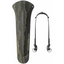 Ass Savers - Win Wing 2 Rear Mudguard for Gravel Bikes W Black Wishbone 375 x 85 mm, 14.76x3.34 in