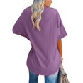 thumbnail image 2 of Sherrylily Women Oversized T Shirts Tees Half Sleeve Crew Neck Plus Size Tops, 2 of 3