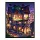 thumbnail image 1 of Cuadros Decorativos Cabaña de bosque de cuento de hadas de noche punto de cruz completo 11CT algodón DIY impreso (JL644) Tmvgtek embutido en tela, 1 of 9