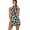 BZA259, variant on Mint green leopard print pattern Sports Dresses Women Tennis Dress Outdoor Badminton Golf Quick-Drying And Breathable Sports Dress