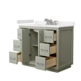thumbnail image 2 of Wyndham Collection WCF111142SGBGTUS3MXX Icon 42" Free Standing Single Basin Vanity Set -, 2 of 7