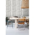 thumbnail image 2 of ESTA Home Lansbury Off White Distressed Shutter Wallpaper, 20.5-in by 33-ft, 2 of 8