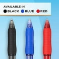 thumbnail image 6 of Paper Mate 2102130 Profile 0.5 mm Retractable Gel Pen - Blue Ink/Translucent Blue Barrel/Fine (1-Dozen), 6 of 8