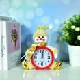 thumbnail image 3 of Fiudx Despertador Navideño con Diseño de Papá Noel y Muñeco de Nieve, Decoración Silenciosa para La Mesita de Noche, Ambiente Festivo para La Familia, Regalo Perfecto para Las Fiestas, Tamaño Compact, 3 of 6