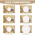 thumbnail image 3 of 6Pcs Fresh Fruit Farmhouse Placemats 11.8x17.7 Inch Vintage Fruit Harvest Table Mats for Party Dining Decoration Colorful Washable Wipeable Place Mat Cloth for Home Kitchen Dining Table, 3 of 9
